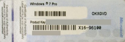 Windows 7 Pro Product Key